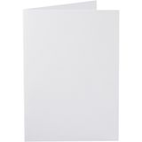 Creativ Company Standard Greeting Card 10 Pieces White 105 x 150 mm