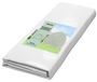 Serre - 3 x 3 mètre - Bâche PE imperméable - Porte coulissante avec roulettes - 6 fenêtres - Protection UV - Blanc