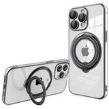 Cool iPhone 15 Pro Max hoesje met magnetische ring, zwart