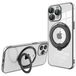 Cool iPhone 15 Pro Max hoesje met magnetische ring, zwart