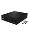 Icy Box IB-148SSK-B Wissellijst voor 2,5 inch (6,35 cm) en 3,5 inch (8,9 cm) SATA/SAS HDD/SSD geschikt voor 5,25 inch bay met ventilator, afsluitbaar, zwart