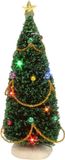 Luville - Christmas tree with flashing lights - h15cm - Kersthuisjes & Kerstdorpen