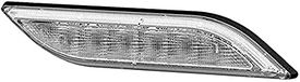 HELLA 2BA 013 335-041 Knipperlicht - Shapeline Style Slim - LED - 12/24V - Gekleefd/Opbouw - Lenskleur: Transparent - Stekker: AMP - 2-polig - Rechts voor - Aantal: 1