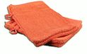 Gözze Washandje set van 4, 100% katoen, 17 x 24 cm, Berlijn, oranje, 101-0767-A1