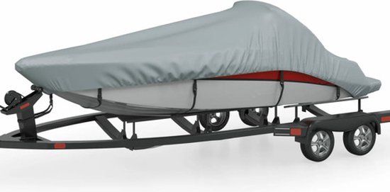 vidaXL Bootzeil 660x315 cm grijs