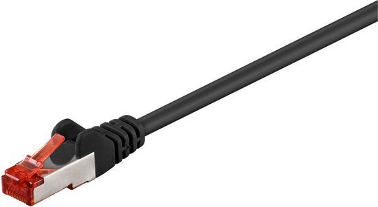 Microconnect SSTP CAT6 2M netwerkkabel Zwart