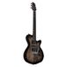 Godin xtSA Trans zwart Flame - Single-cut guitare électrique
