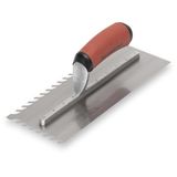 Marshalltown Lay Flat troffel, inkeping 10 mm, koolstofstaal, Durasoft handvat, afmeting: 279x114 mm