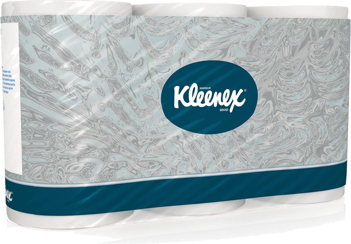 Kleenex Toiletpapier 8440 3-laags 6 rollen à 350 vellen