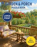 Front Porch Puzzles Garden & Porch Large Print Puzzle Book for Adults and Seniors