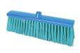 Maya Professional Tools 15008-2 straatbezem FBK/levensmiddelhygiene met harde borstelharen, 400 mm x 60 mm, blauw