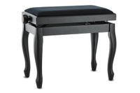GEWA Pianobank Deluxe Classic, zwart mat