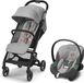 Cybex Beezy Travelsystem Incl. Aton S2 Poussette Argent