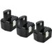vhbw 3x Batterie Compatible Avec Hitachi DS 14DAF2, DS 14DFL, CJ 14DL, DH 14DL, C-2, DS 14DFLPC, DS 14DFLG Outil Électrique (2100 mAh, NiMH, 14,4 V)