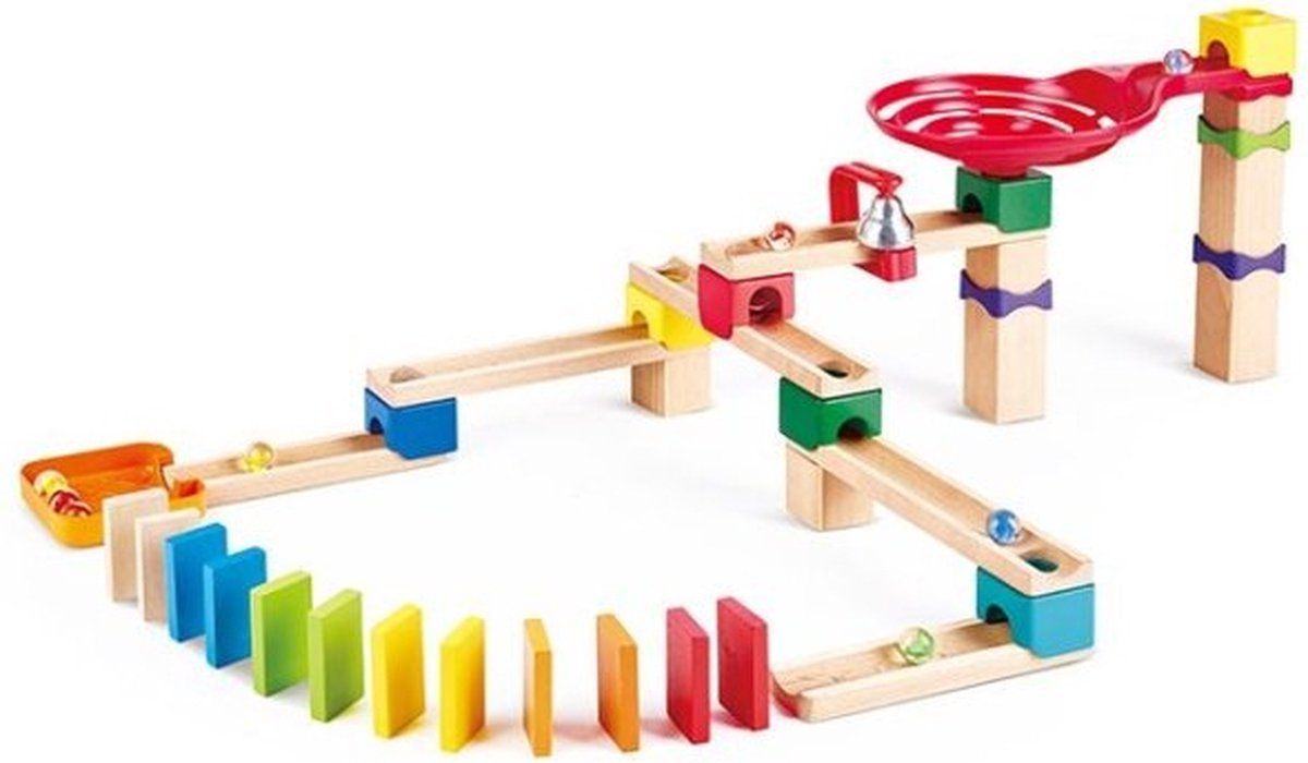 Hape Knikkerbaan Domino Rally Blok Set - Hout - 2022