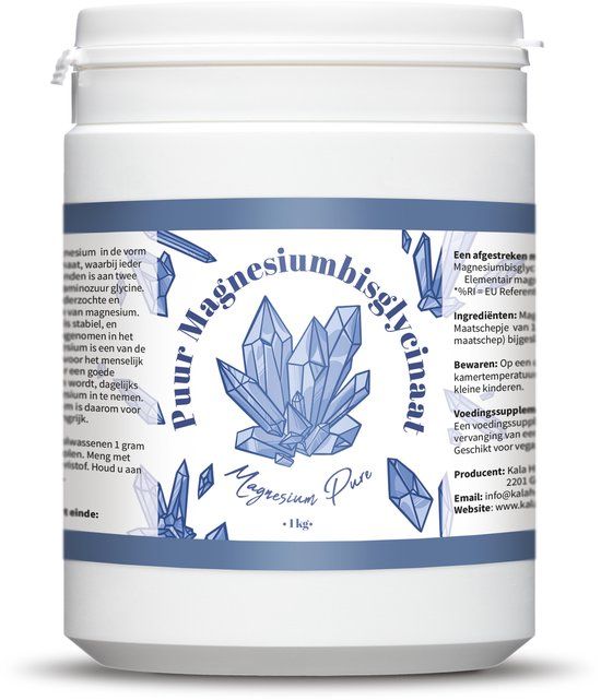 Kala Health Magnesium Bisglycinaat Poeder - 1kg