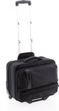 Vogart Clyde Pilotenkoffer / Laptoptrolley - 15 inch - Zwart