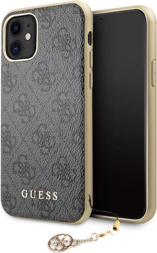 Guess 4G Charms Back Case - Apple iPhone 11/XR (6.1") - Grey