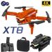 SZSMART Minidrone XT8 (4K - Autonomie : 10 min - Orange)