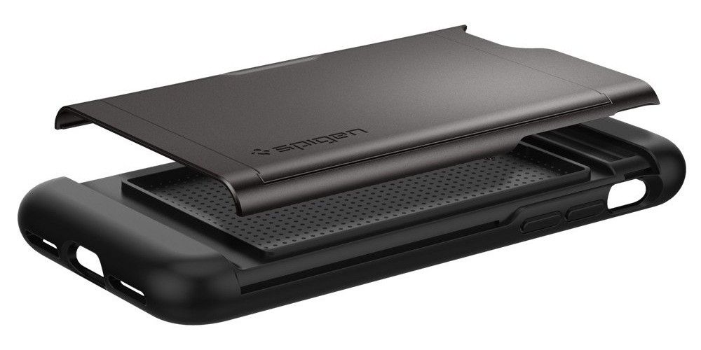 Spigen Slim Armor CS - Mobiele telefoon behuizing - Zwart