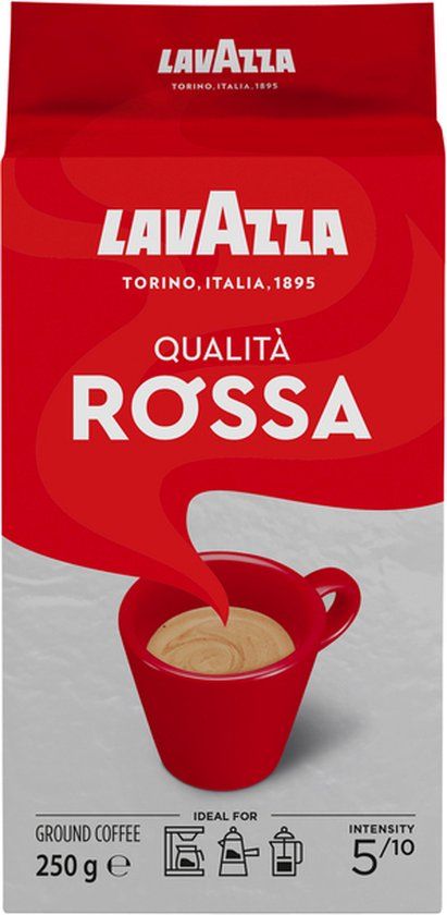 Lavazza Qualità Rossa filterkoffie 250g