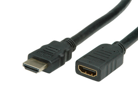 Value HDMI High Speed Cable met Ethernet M-F 3,0m