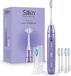 Silk'n SonicYou Elektrische Tandenborstel Geschenkset - met 4-Pack Witte opzetborstels - Cadeau-idee - Lila