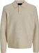 JACK&JONES JPRBLASIMON SOUFFLE KNIT POLO Heren Gebreide Truien Lange Mouw Ancient Scroll XL
