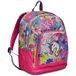 SJ Gang School rugzak Advanced – eenhoorn – dubbel roze meisje, Roze, Eén maat, met patroon