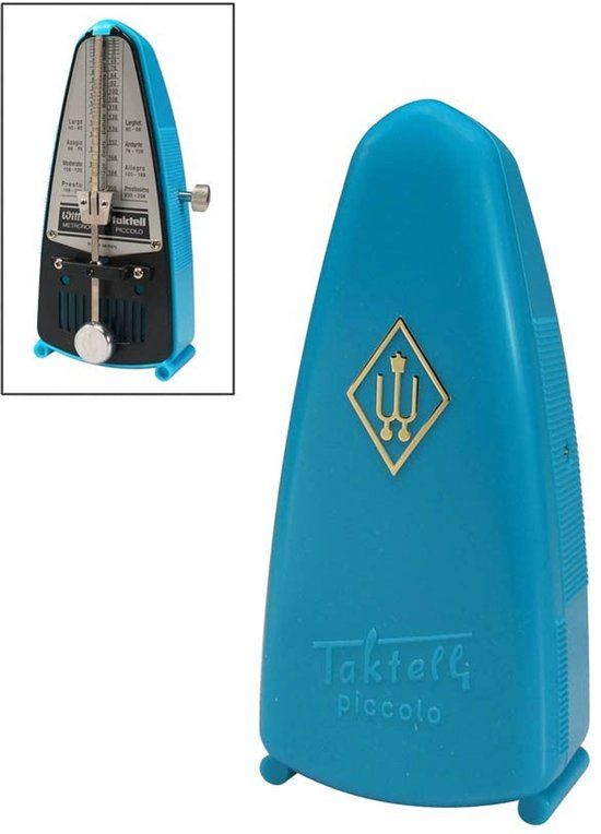 Wittner 830391 Taktell Piccolo Metronoom Blauw