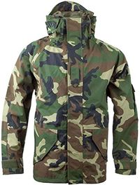Mil-Tec Lamines Us Woodland 3-laags jas heren Jasje
