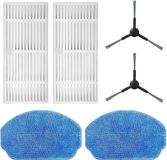Skoov Ecopulse onderdelen - 2x Mop - 2x Brusher - 2x Filters - Robotstofzuiger