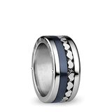 BERING damesring in glanzend zilver - Arctic Symphony Collection met edelstaal - Maas