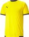 Puma Teamliga Shirt Korte Mouw Kinderen - Geel / Zwart