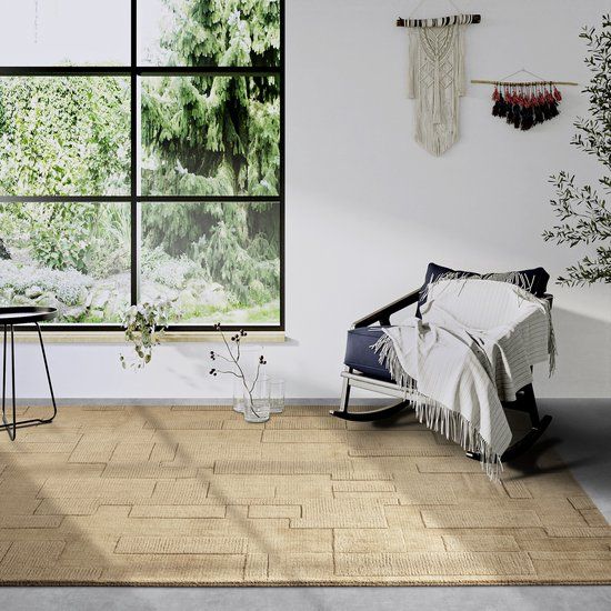Villeroy & Boch 1906 wollen vloerkleed Wilhelmine Beige - 120 x 170 cm