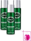 Brut 3 x Original Déodorant Spray - 200ml - Lot promotionnel