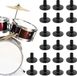 Shenzhen Haorui Industrial Technology Co., Ltd. Housse de cymbales de remplacement en plastique - 30 pièces Manches de pieds de cymbales et accessoires avec écrous et rondelles pour cymbales et batterie de percussion.