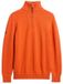 Superdry Katoenen Trui Met Halve Rits Heren Oranje S