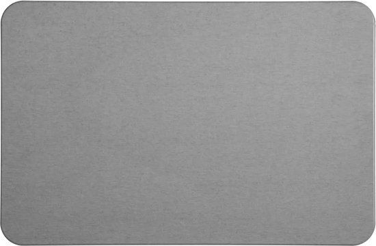 BEAU by Bo Atmosphera Badmat - 39x60cm - Grijs - Rechthoek - Wasbaar