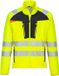 Portwest DX4 Hi-Vis Zip Base Layer Geel/zwart