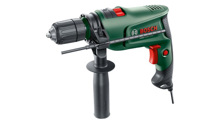 Bosch Easy Impact 600 Klopboormachine - 600W - 3000 RPM - Keyless Chuck