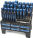 Merkloos / Sans marque HBM 100-delige soft grip schroevendraaier-, dopsleutel- en bitset