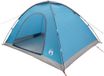 vidaXL Tunneltent 6-persoons Blauw Polyester met PU-coating