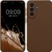 kwmobile telefoonhoesje geschikt voor Samsung Galaxy A57 5G - Hoesje voor smartphone - Precisie camera uitsnede - In chocoladebruin