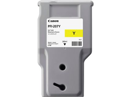 Canon PFI-207Y inktcartridge geel 300ml - Origineel