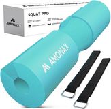 Amonax Barbell pads, Extra dikke nek Pad, Barbell Barbell Pads nek bescherming voor heup Thrust en squats en andere oefeningen, fitness, krachttraining voor mannen en vrouwen (turquoise)