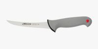 Arcos Uitbeenmes, lemmet van roestvrij staal, nitrum 140 mm. Professioneel mes voor vlees. Ergonomische handgreep van polypropyleen. Color Prof. Kleur grijs