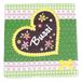 Staedter 20 stuks Bussi/Kiss Party en Cocktail servetten, Papier Groen, 25 x 25 x 25 cm