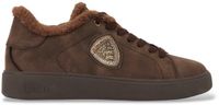 Blauer Bruine leren Victory-sneakers