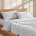 Linen Closet 160 GSM 100% Katoen Percal Lakenset Queen Soft Grey